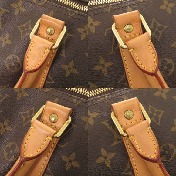 LOUIS VUITTON Brown Monogram Boston Bag - Picture 9 of 10